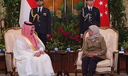 Saudi Minister of Interior Visits Singapore